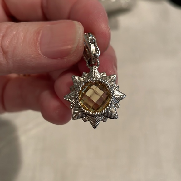 Judith Ripka(new)citrine pendant - Picture 5 of 8